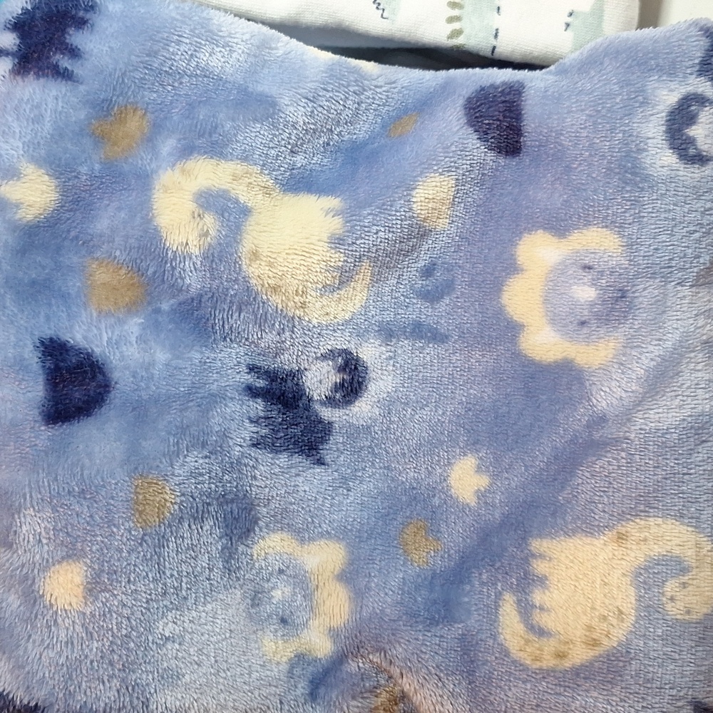 Dinosaur/Animal Baby Blankets Toddler Blanket Soft!! - Picture 2 of 4